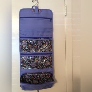 Vera Bradley Hanging Travel Organizer/ Lavender